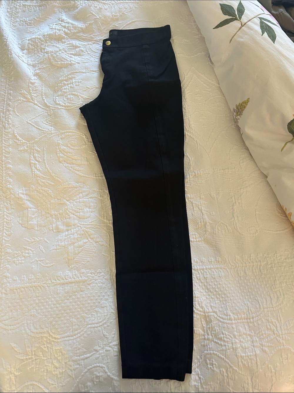 J. Crew Black Skinny Ponte Pants